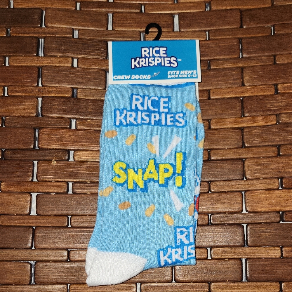 Odd Sox Rice Krispies Mens Crew Socks